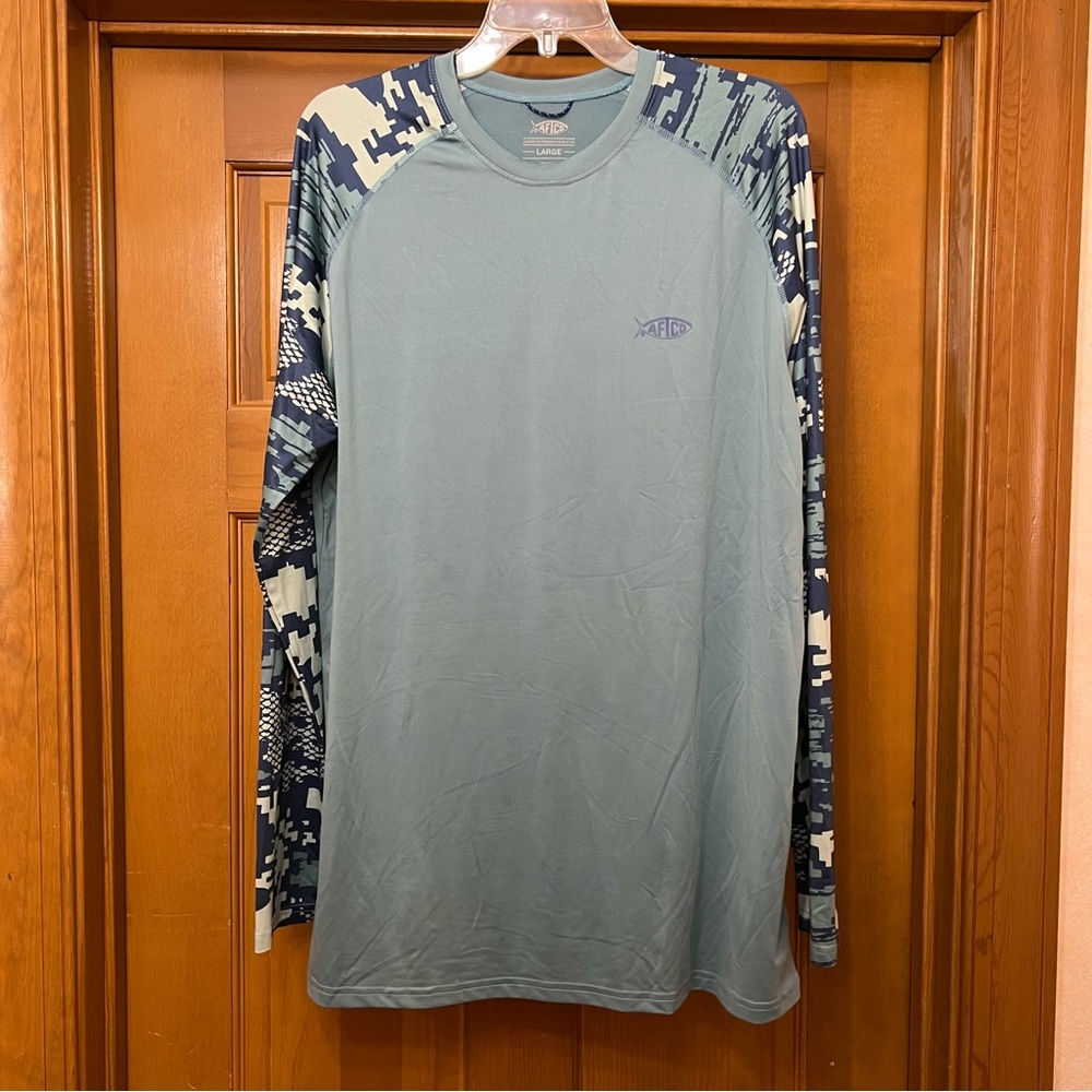AFTCO Tactical Camo Sun Protection Shirt